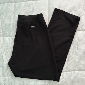 Figs Scrubs Technical Collection. Livingston pants. Black, XL.